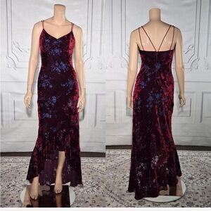 De Laru vintage 90’s velvet dress